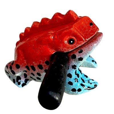 1.5" Red Dart Frog