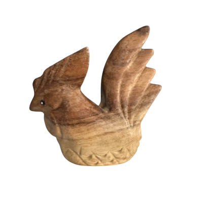 3" Nature Wood Rooster Noise Maker