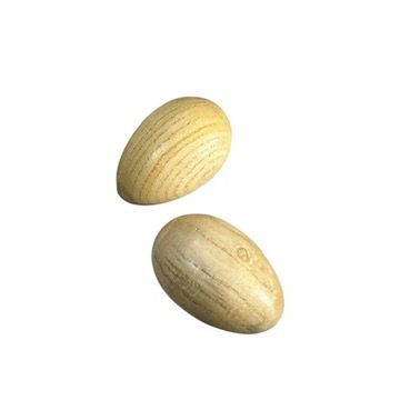 Wooden Egg Shakers – Natural Rhythm Eggs for Kids, Music Play &amp; Eco Percussion