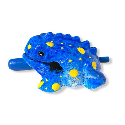 2" Wooden Musical Frog - Sea | FR2SF
