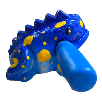 1.5" Wooden Musical Frog - Sea | FR05SF