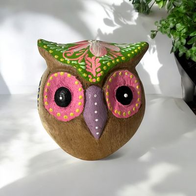 5 randoms Unique Painted Owl