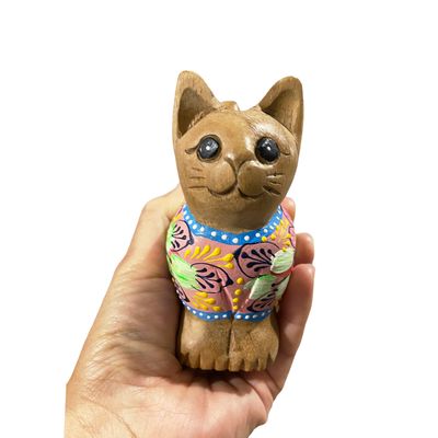 3 randoms Unique Painted cat