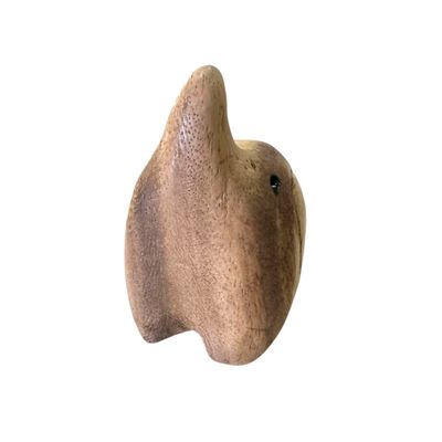 Natural Wooden Happy Elephant