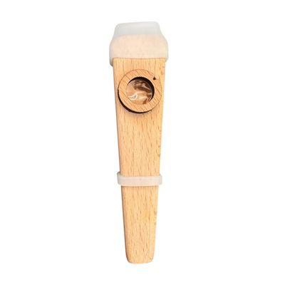 Wooden Kazoo – Handcrafted Hum Sound Toy for Kids &amp; Adults – Natural Musical Fun Instrument