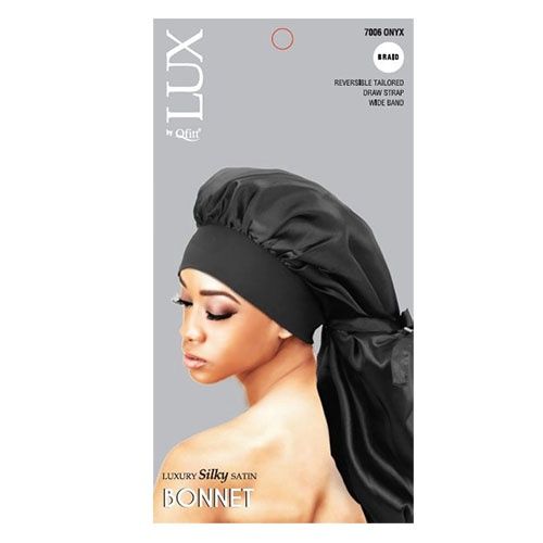 LUX SILK BONNET BRAID ONYX 6PC