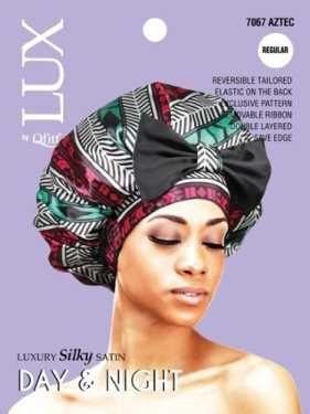 SILK DAY AND NIGHT CAP AFRO REGULAR SIZE 6PC