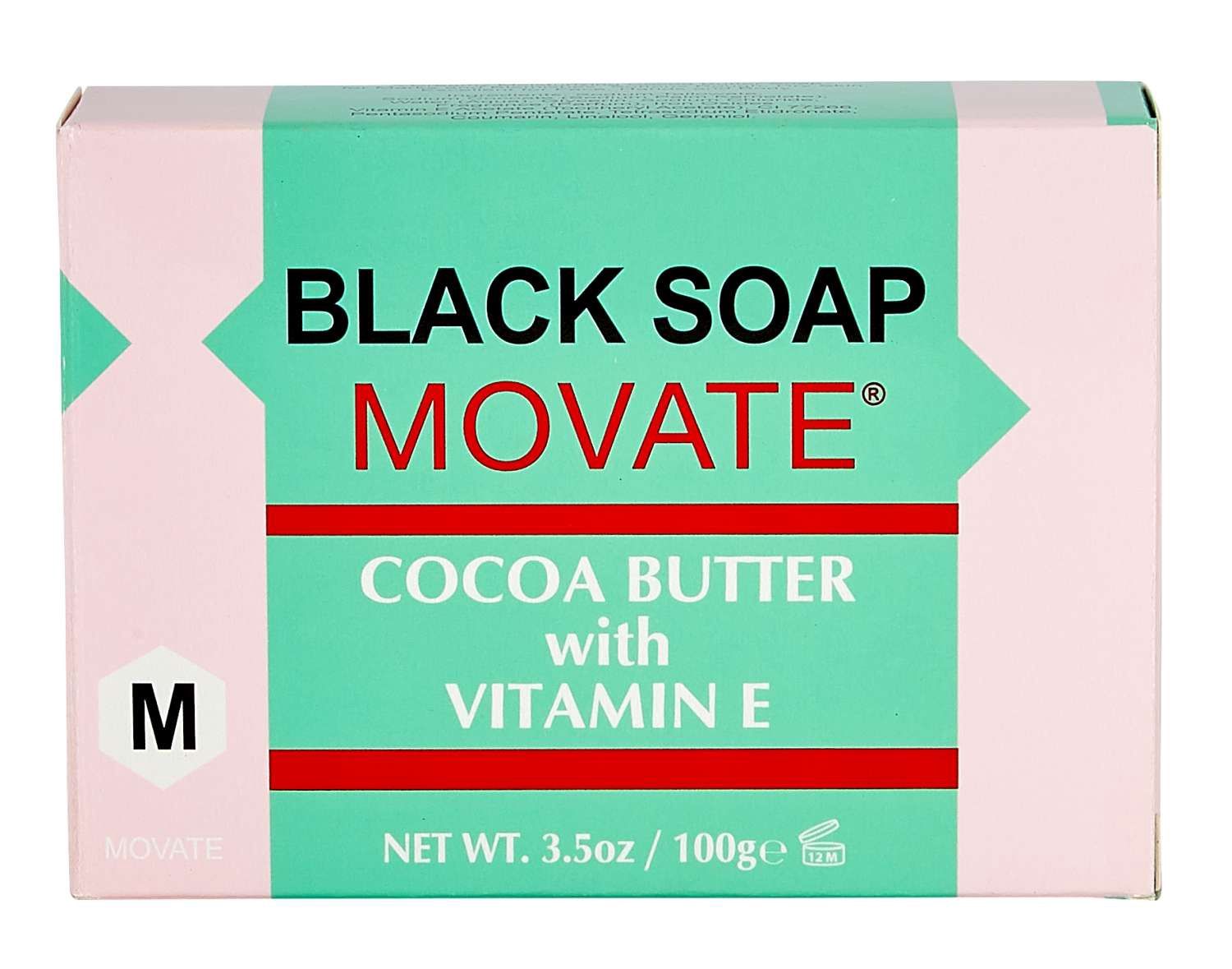 MOVATE SOAP [BLACK] 3.5 OZ