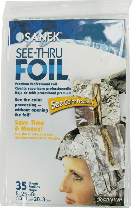 SANEK SEE-THRU FOIL 35SHEETS 5.25X8IN