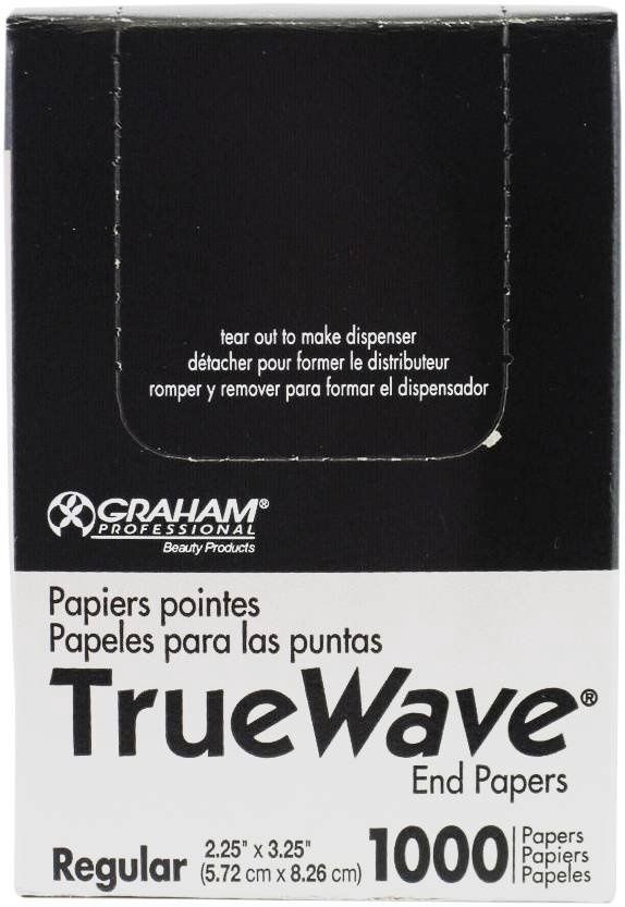 TRUE WAVE END PAPER REGULAR 1000/BX 2.5X3.25IN
