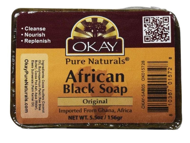 OKAY BLACK SOAP ORIGINAL 4 OZ