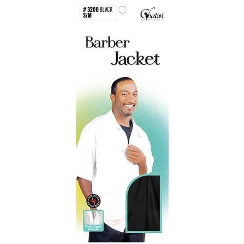 M &amp; M BARBER JACKET BLACK(S/M) 1PC