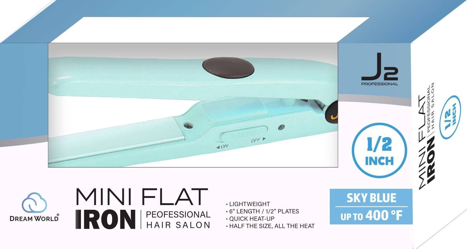 J2 H/T F/IRON MINI SKY BLUE ON/OFF 0.5 IN