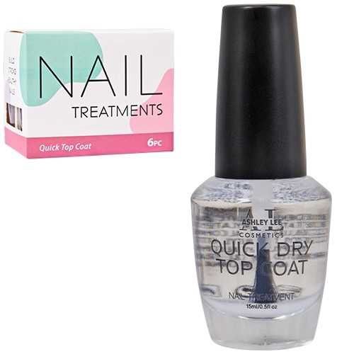 ASHLEY LEE NAIL TREATMENT QUICK DRY TOP COAT