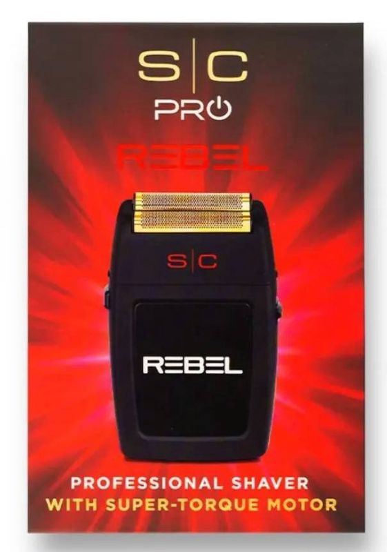 STYLECRAFT SHAVER REBEL [BLACK] DOUBLE