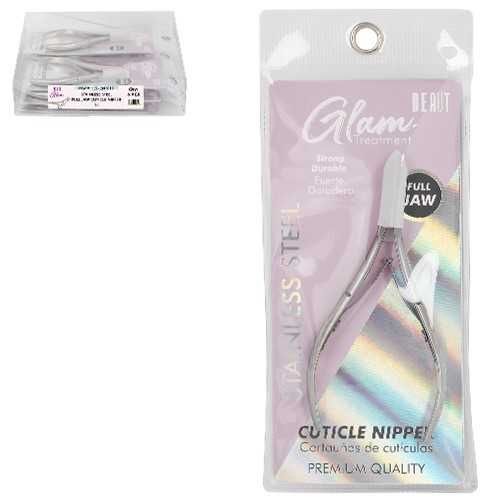 BEAUT GLAM TRMNT SST FULL JAW CUTICLE NIPPER 6PC