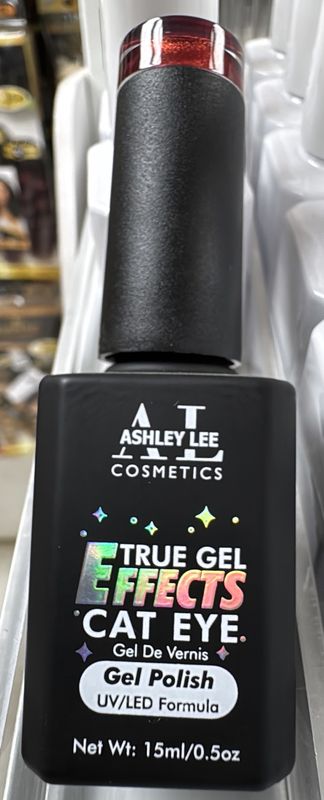 AL TRUE GEL EFFECTS CAT EYE GEL POLISH RED (3PC)