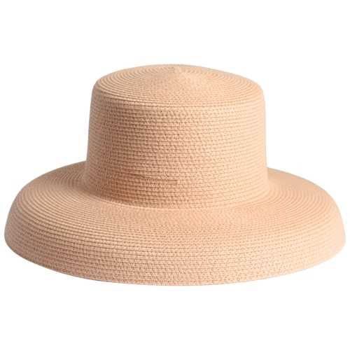 DOWN BRIM PAPER HAT MAUVE