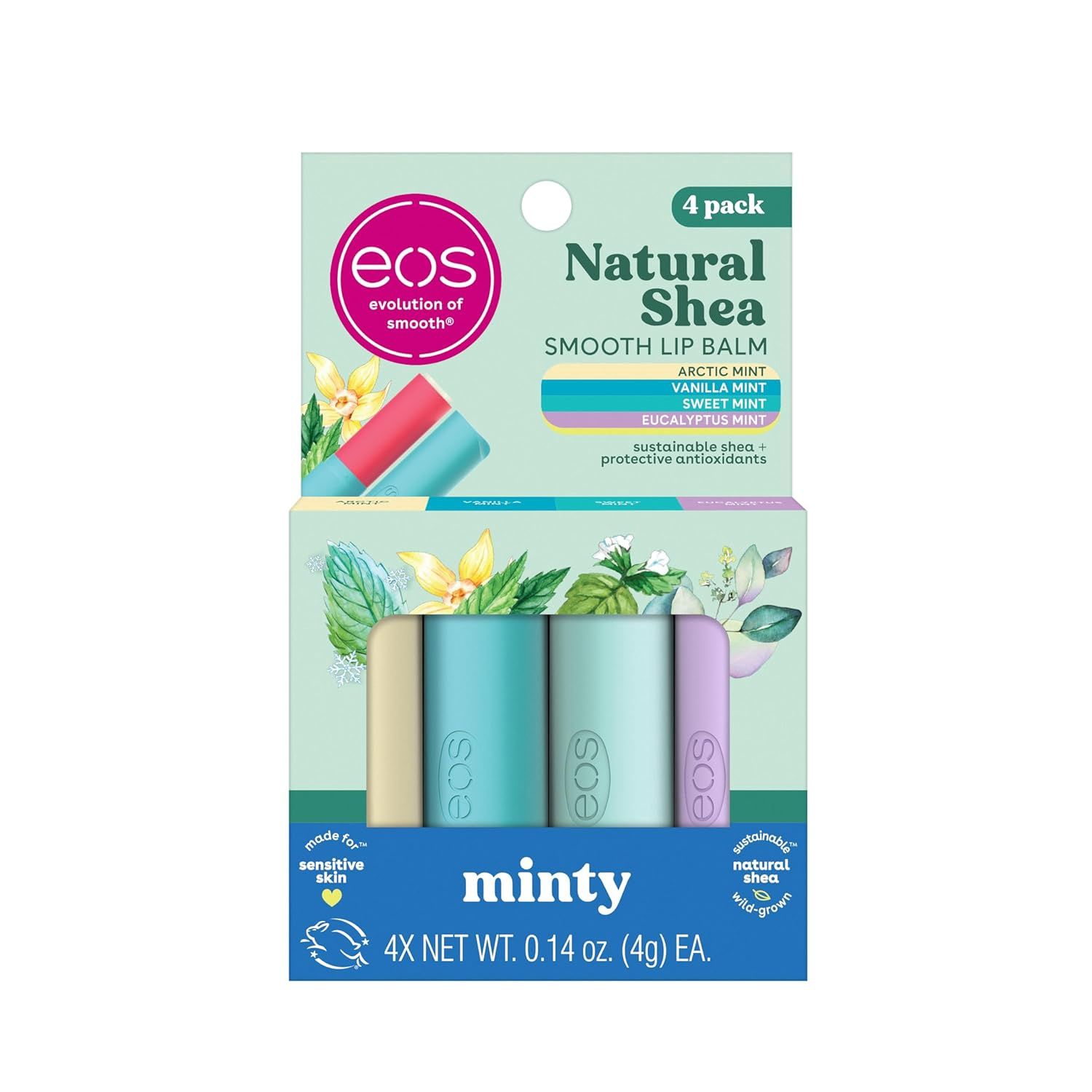 EOS Natural Shea Minty Lip Balm