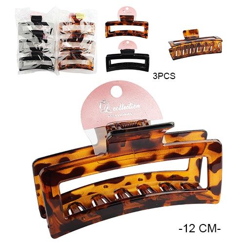 CL HAIR ACCS 6PC - PLASTIC FRENCH CLIP 14CM (1PC)