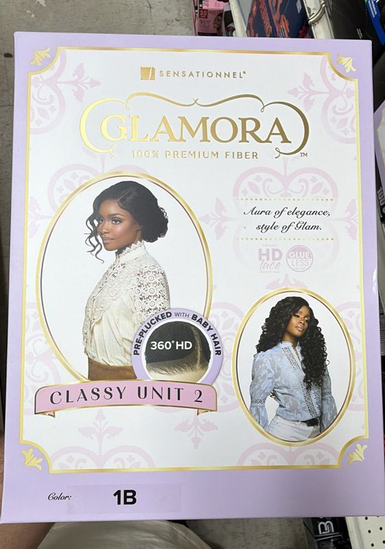 GLAMORA LACE WIG - #1B