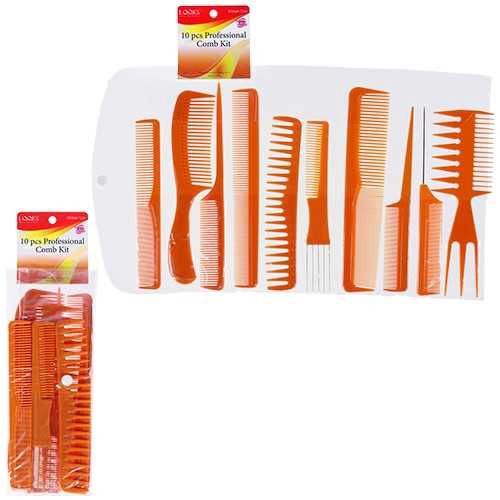 LQQKS DELUXE PROFESSIONAL COMB SET (10PC) BN