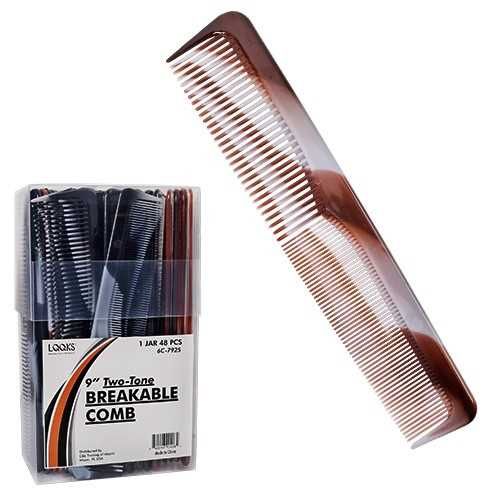 LQQKS 9" BREAKABLE TWO-TONE COMB (4DZ) JAR