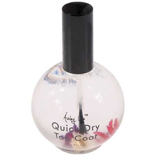 ASHLEY LEE QUICK DRY TOP COAT 75ML JAR 6PC/BOX