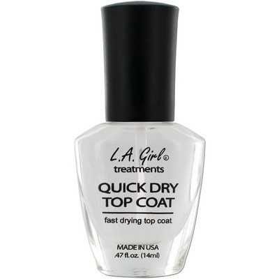 LA GIRL NAIL TREATMENT QUICK DRY TOP COAT 6PC