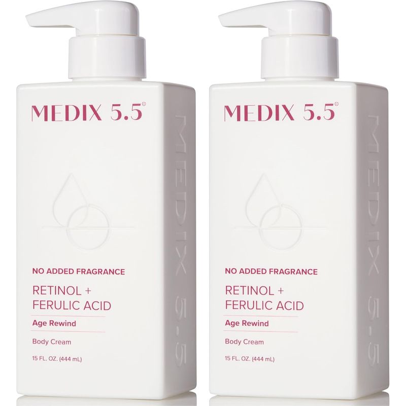 MEDIX Fragrance Free Retinol Face Moisturizer &amp; Body Lotion