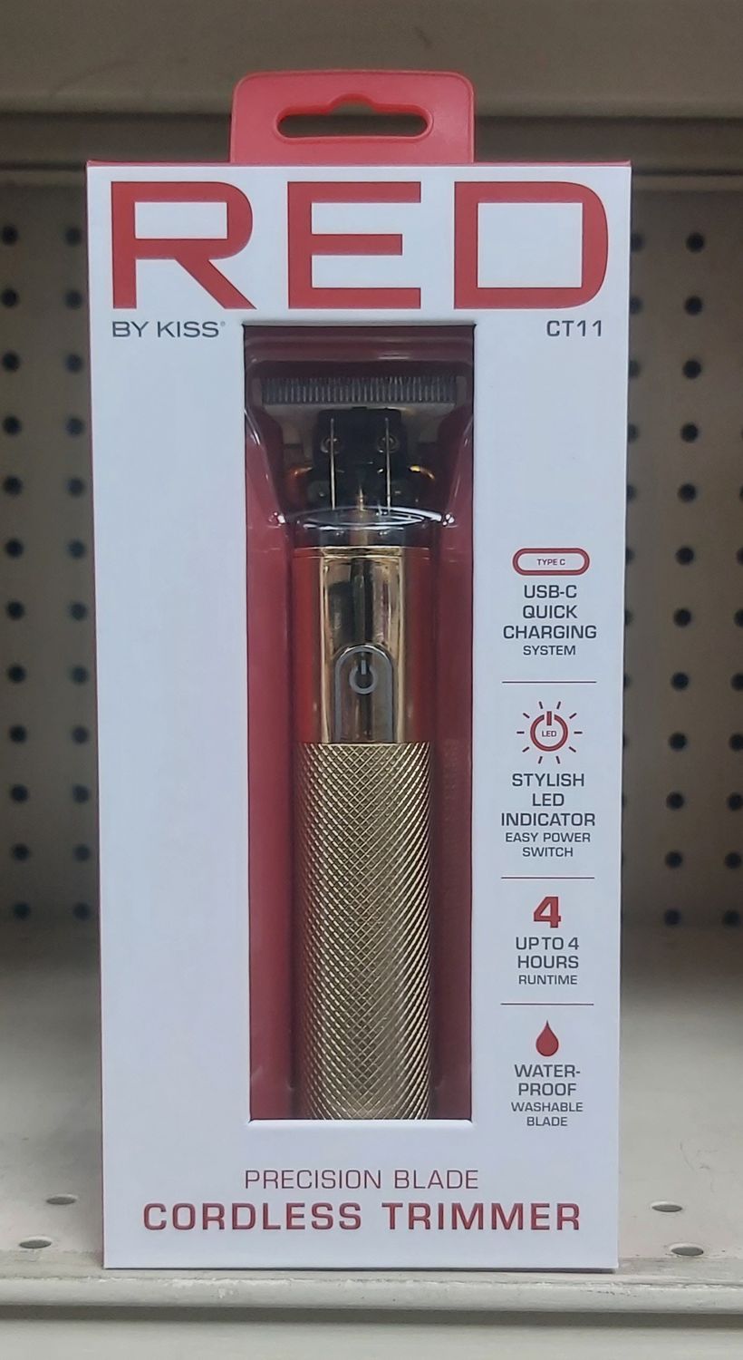 RED CORDLESS TRIMMER