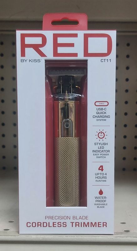 RED CORDLESS TRIMMER