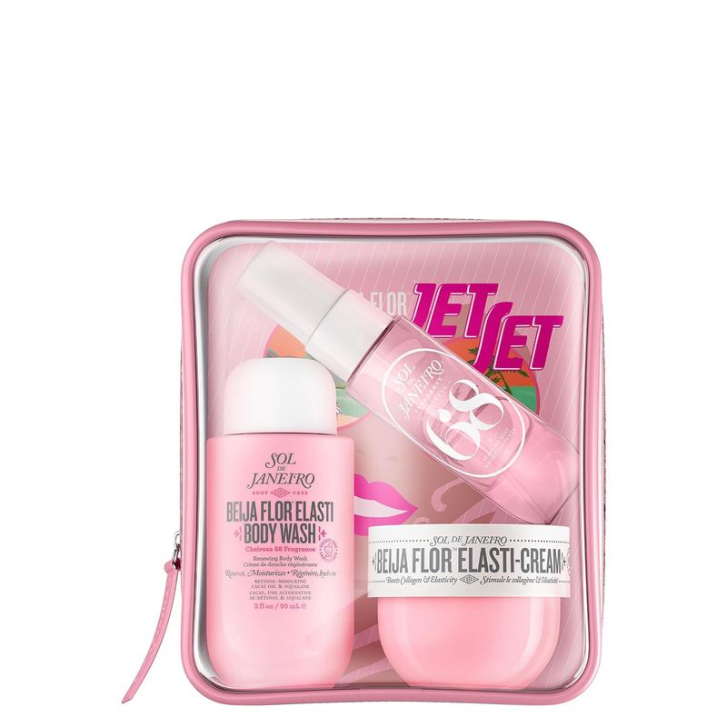 Sol de Janeiro Jet Set | Travel Shower Kit - Light Pink