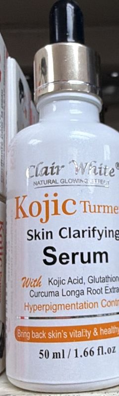 CLAIR WHITE KOJIC TURMERIC SERUM 1.66 OZ