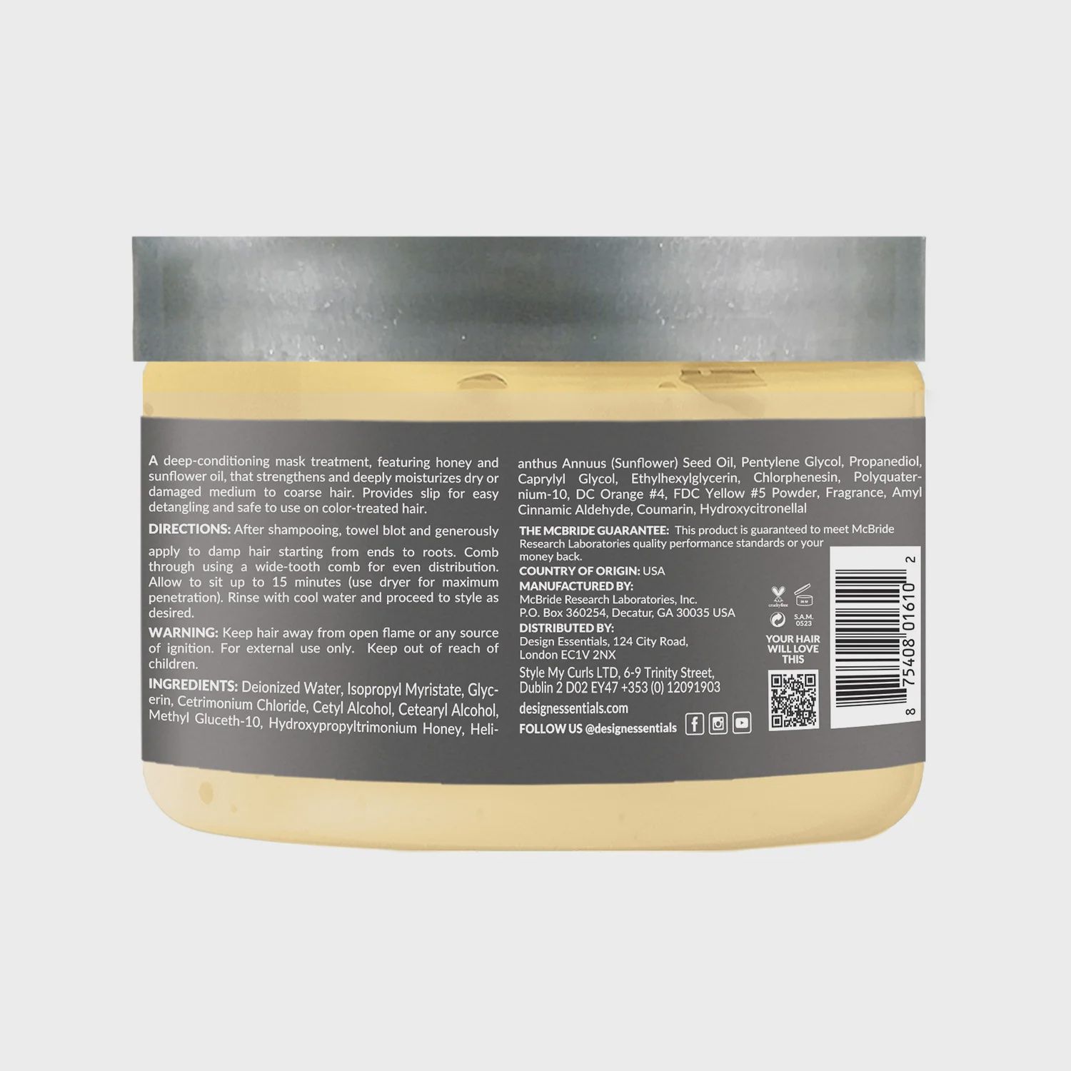 Honey Crème Moisture Retention Masque