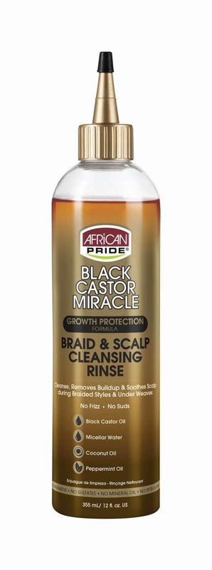 A/P BLACK CASTOR CLEANSING RINSE 12 OZ