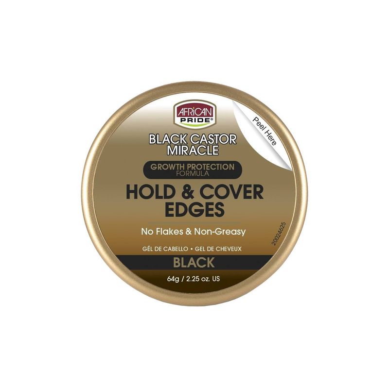 A/P BLACK CASTOR HOLD/COVER EDGES 2.25 OZ