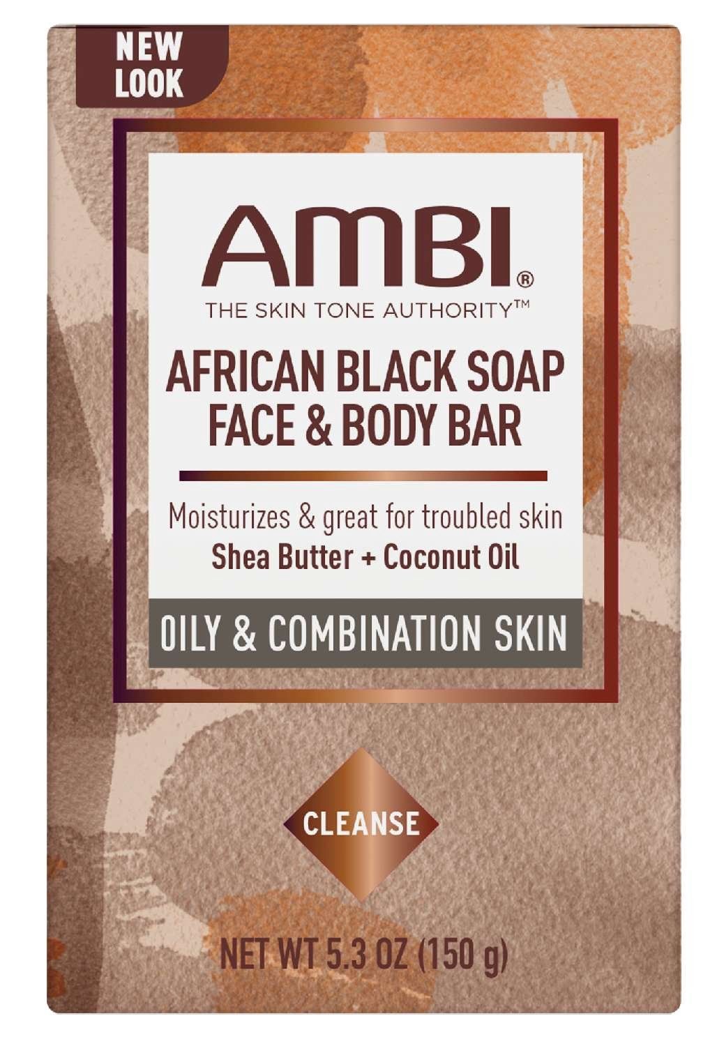 AMBI FACE/BODY BAR [AFRICAN BLACK] 5.3 OZ