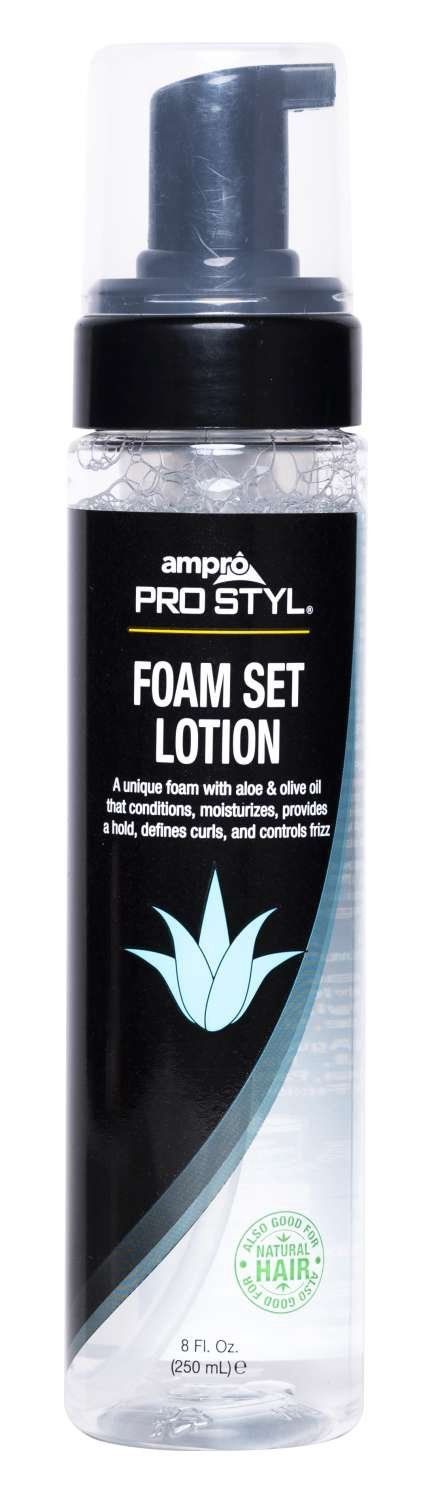 AMPRO FOAM SET LOTION 8 OZ