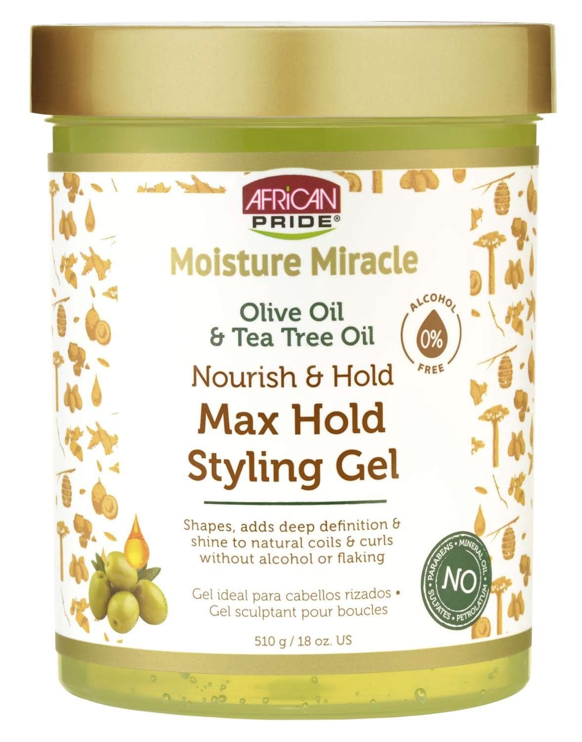 A/P MOISTURE STYLING GEL [OLIVE/T-TREE] 18 OZ