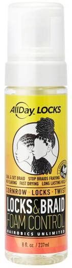 ALLDAY LOCKS BRAID FOAM 8 OZ
