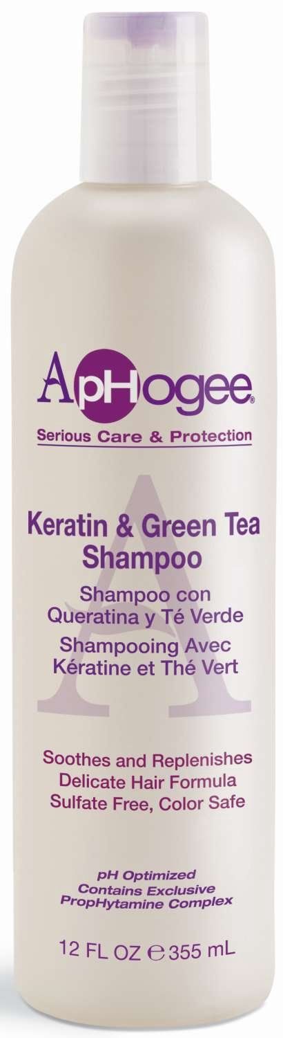 APHOGEE KERATIN/GREEN TEA SHAMPOO 12 OZ