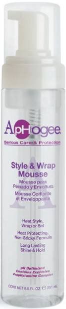 APHOGEE STYLE &amp; WRAP MOUSSE 8.5 OZ