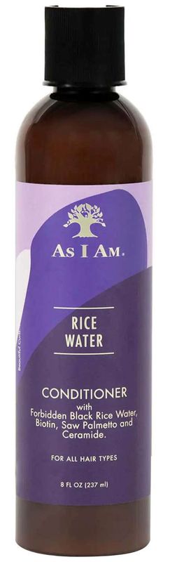 AS I AM RICE WATER CONDITIONER 8 OZ