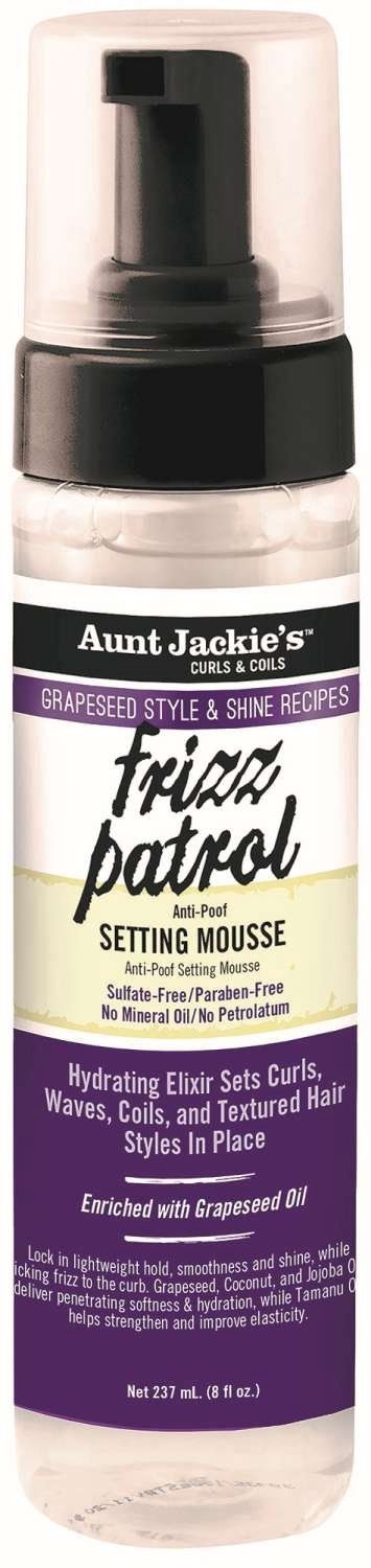 AUNT J GRAPE FRIZZ SETTING MOUSSE 8.5 OZ