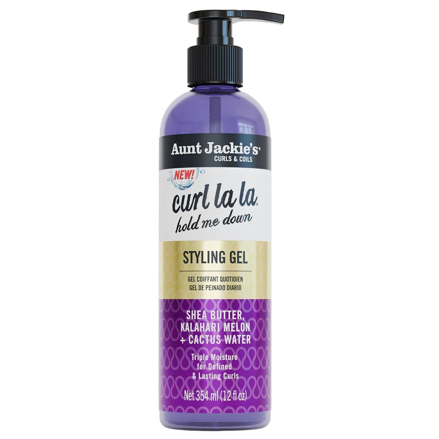 AUNT JACKIE CURL LA LA STYLING GEL 12 OZ