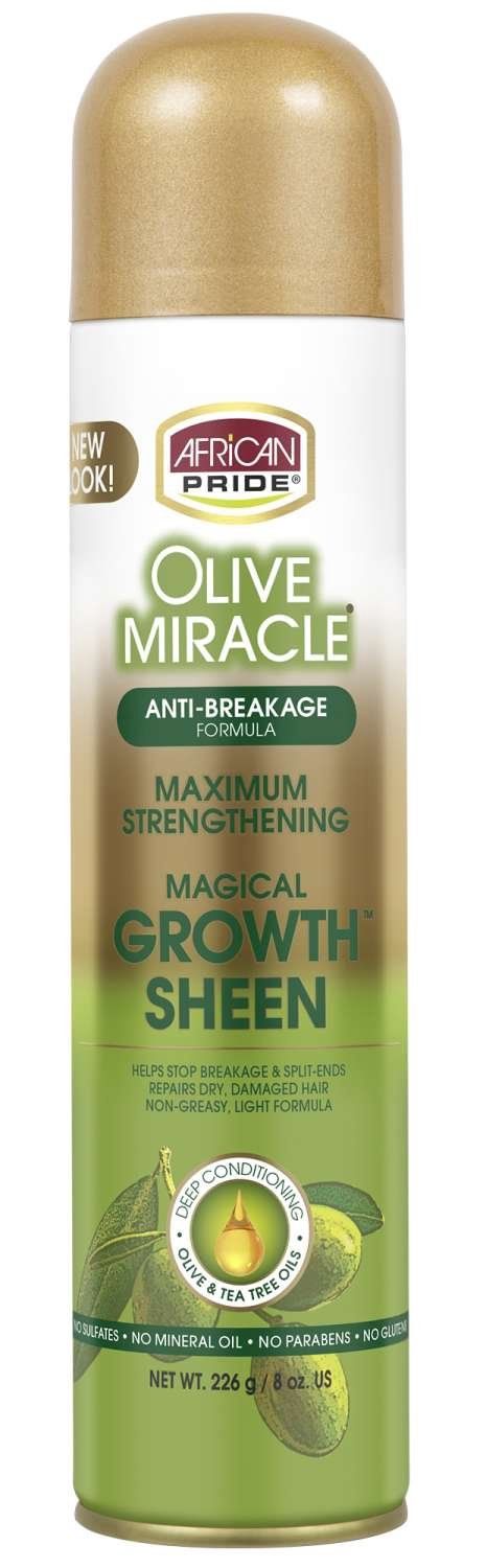 A/P OLIVE SHEEN SPRAY 8 OZ