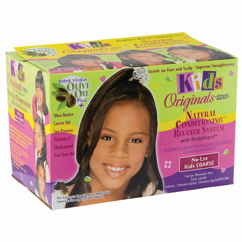 AB ORG KIDS NO-LYE [COARSE] KIT
