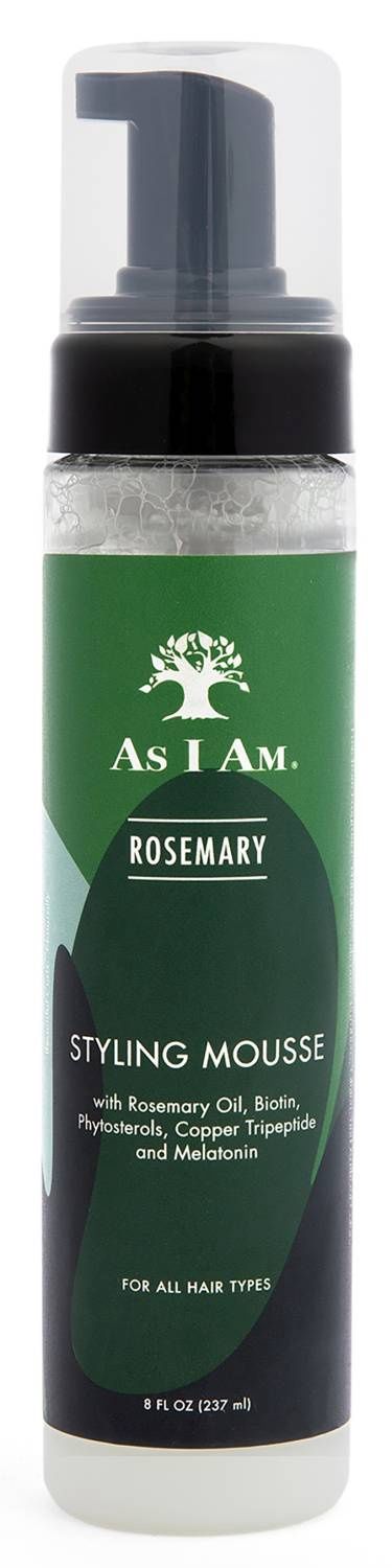 AS I AM ROSEMARY STYLING MOUSSE 8 OZ
