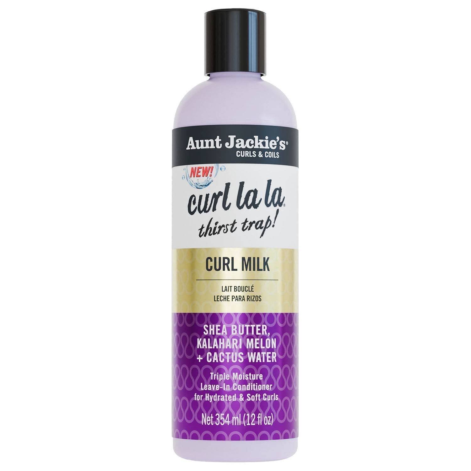 AUNT JACKIE CURL LA LA CURL MILK 12 OZ